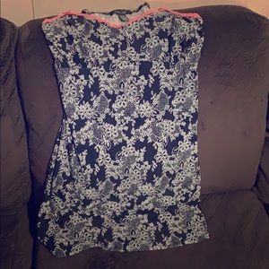 Soft flower print slip/lingerie